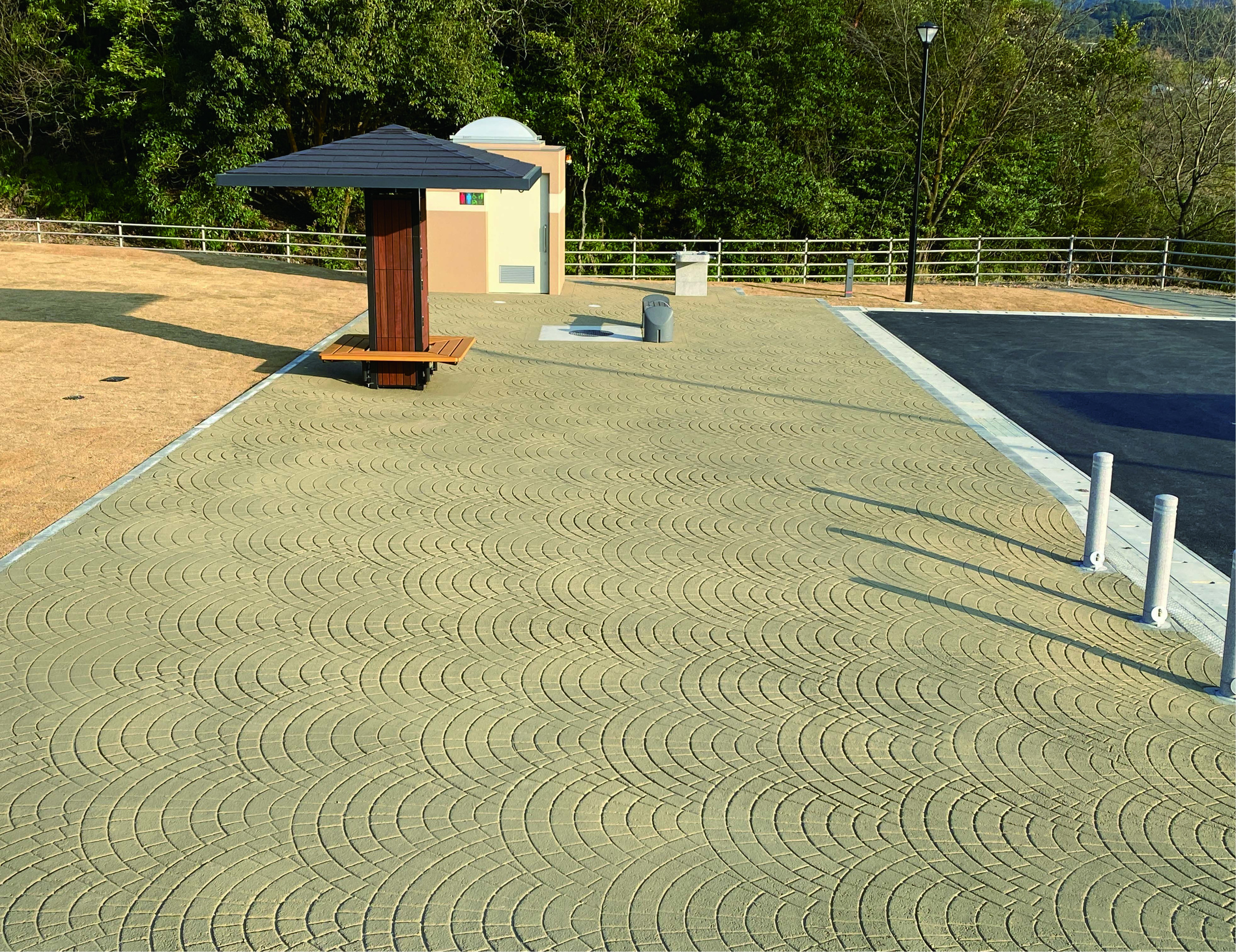 アースタンプ 型押しアスファルト工法による施工事例_コラム画像4